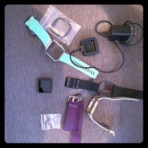 Fitbit Blaze with multiple band options